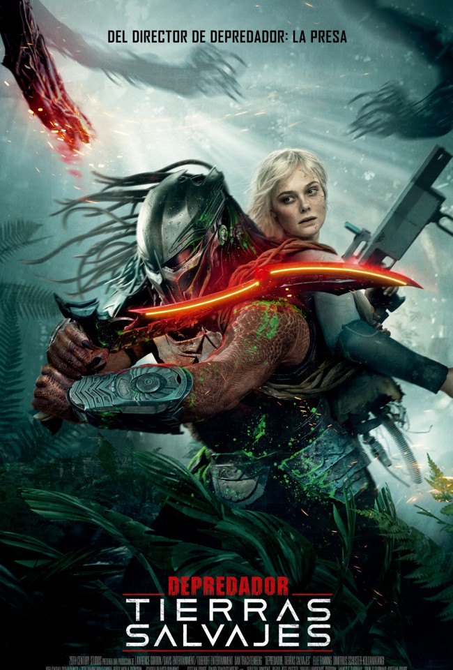  DEPREDADOR: TIERRAS SALVAJES - Estreno
