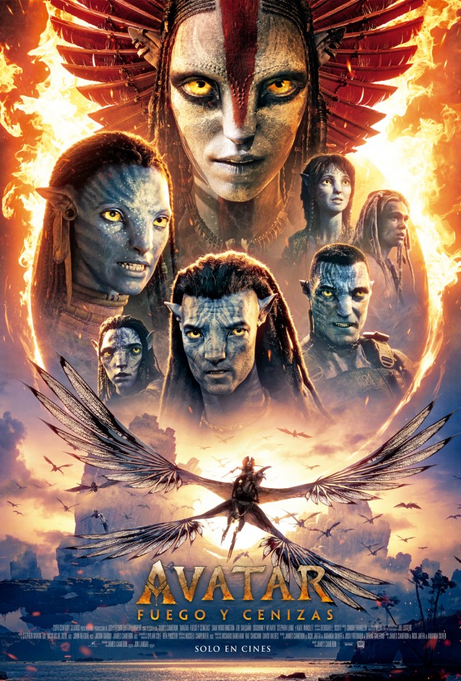 AVATAR: FUEGO Y CENIZAS - ESTRENO 